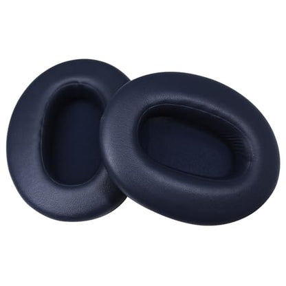 WH-XB910N Replacement Earpads Ear Cushions with Net and Buckle,Noise Canceling Headset Cover Ear Pads Repair Parts for Sony WH-XB910N Over-Ear Wired&Wireless Headphone(Blue) | Softer Protein Leather & High-Density Memory Foam Earpads for Sony YY2951, Adde