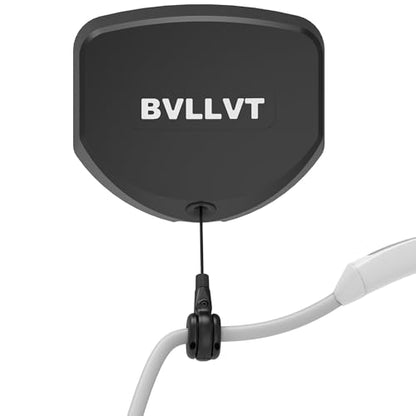 EV Charger Cable Retractor - 11.5ft Wall Mount Automatic Retractable Cable Organizer for Electric Vehicle Charging, Universal Fits 95% of EV Charging Cables - style: Wall Mounted