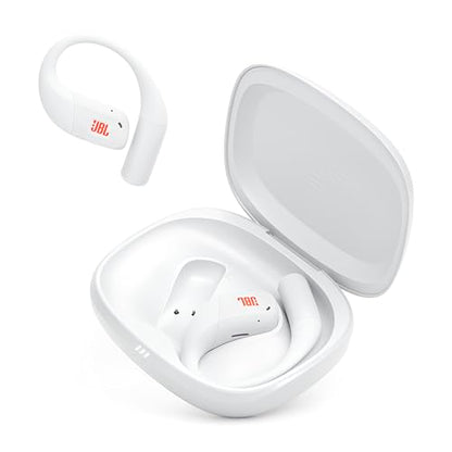 JBL Endurance Zone Open Ear Earbuds, Waterproof, Secure Fit - White | IP68 Waterproof Design, up to 32-Hour Playtime With Quick Charge, Secure Earhooks For Running And Outdoor Fitness - color: White