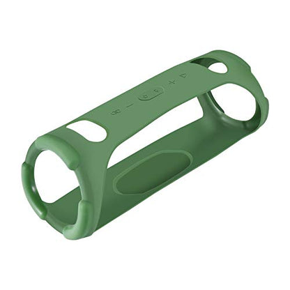 Silicone Cover Case Compatible with JBL Xtreme 3 Portable Bluetooth Speaker, Waterproof Soft Skin Silicone Protective Case for JBL Xtreme 3 Bluetooth Speaker Accessories (Green) - color: Green