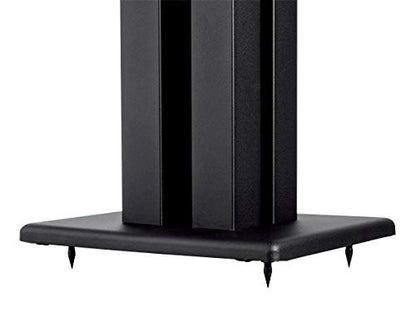 Monolith 28 Inch Speaker Stand (Each) - Supports 100 lbs, Adjustable Spikes, Compatible with Bose, Polk, Sony, Yamaha, Pioneer and Others, Black - size: 28 Inch