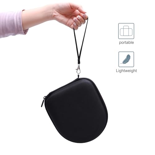 Case for Sony WH-CH520 Wireless Headphones Black | Hard Carrying Travel Case for Sony WH-CH520 Wireless Headphones - color: Black