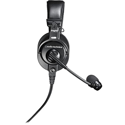 Audio-Technica BPHS1 Broadcast Stereo Headset (2-Pack) with Two 10ft XLR Cables, Cleaning Kit, 6-Pack Reusable Cable Ties, and 1-Year Extended Warranty