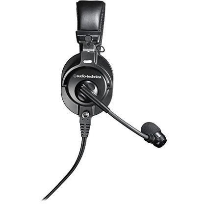 Audio-Technica BPHS1 Broadcast Stereo Headset (2-Pack) with Two 10ft XLR Cables, Cleaning Kit, 6-Pack Reusable Cable Ties, and 1-Year Extended Warranty