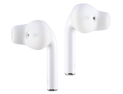 ACOUS Design Purest Earbuds Covers Anti-Slip Sport Covers Compatible with Apple EarPods and AirPods (White) - color: White