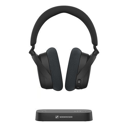 Sennheiser RS 255 TV Headphones + Transmitter Bundle Virtual Surround Sound - style: Headphone/Transmitter Bundle