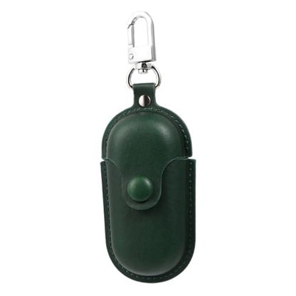 NUOBESTY Waterproof Earphone Case for Earbuds 3i, Anti-Lost Scratch-Proof Earbud Storage Bag in Dark Green for Travel and Outdoor Use