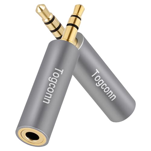 3.5mm TRS to TRRS/TRRS to TRS Audio Adapter 2 Pack - color: 3.5mm TRS to TRRS / TRRS to TRS, size: 2 Pack