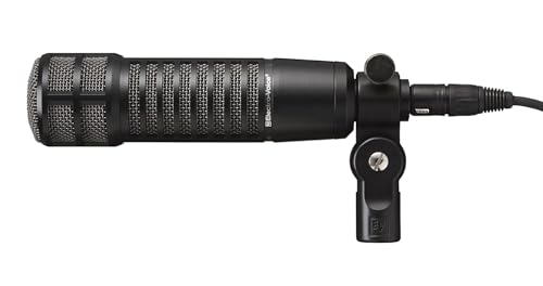 Electro-Voice RE320 Large Diaphragm Dynamic Vocal Microphone | Variable-D technology with Dual Personality switch and humbucking coil for vocals, kick drums and instruments