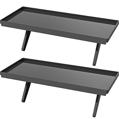 2 Pack Top Shelf TV Mounting Bracket 12 Inch Flat Panel Mount for Streaming Devices, Media Boxes, Speakers and Home Decor