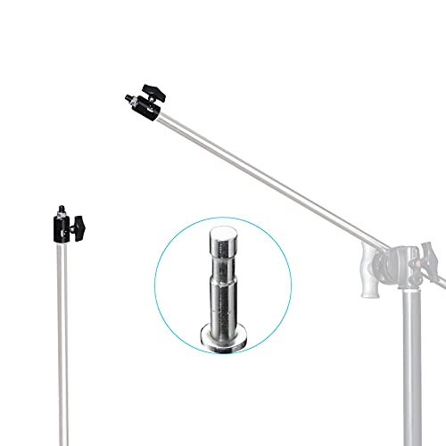WELLMAKING 2PCS Rapid Adapter 3/8" Screw Mount Bracket for Light Stands | designed for DSLR cameras, boom arms and studio lighting accessories & stable mounting solutions for photography setups.