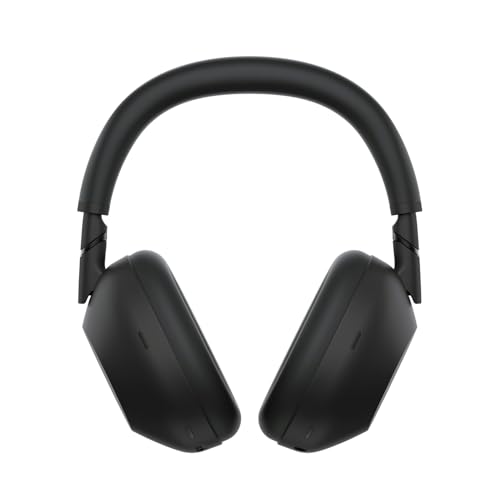 Sony WH-1000XM6/B Best Wireless Noise Canceling Headphones, Black Bundle with Deco Essentials Exclusive CPS 26 Month Protection Pack | Official USA Partner Model - color: Sable
