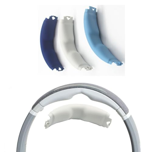 Silicone Headband Pad for Skullcandy Crusher Evo Headphones, Protector Cover Pad Replacement, Cushion (Blue) - color: blue