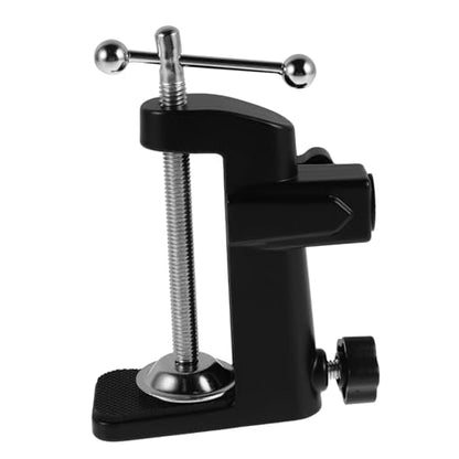 Toyvian Adjustable Microphone Boom Arm Stand: Metal Base Desk Mount Clamp for Streaming Podcasting Recording - Compatible with Various Mic