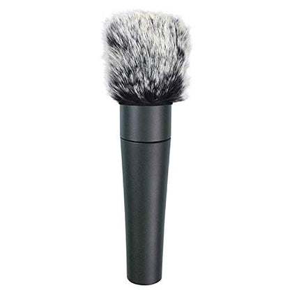 SUNMON Microphone Furry Windscreen Compatible with Shure A2WS,Muff Windshield Windjammer Deadcat for SM57 and 545 Series
