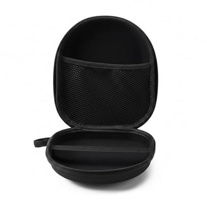 Hard Shell Headphone Case for Over-Ear Headphones, Protective EVA Travel Storage Box with Mesh Pocket & Velvet Lining