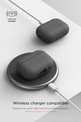 VRS Design Modern for Apple Airpods Pro 2nd Generation & 1st Generation Case (2023/2022/2019) (Sand Stone) [US Patent Registered] - color: Sand Stone, size: Airpods Pro 2
