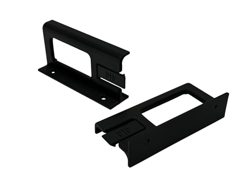 Desk Mount Kit for Focusrite Scarlett 4i4 (3rd Gen) - Under Desk Mount Brackets with Reversible Clips - Secure Mounting Accessories
