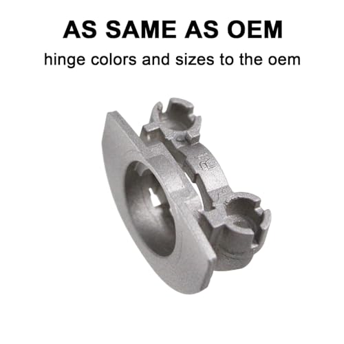 Hinge Swivels + U Shaped Metal Hinge Lock for Sony WH-1000XM4(Silver,Right) | Durable WH-1000XM4 Replacement Parts Accessories Hinge Spins,As Same As OEM Repair Kit Set - color: Silver-Right