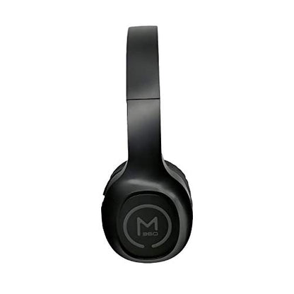 Morpheus 360 Tremors Bluetooth Headphones | Built-in Microphone | Wireless Headset | Gaming Headphones | on Ear Earphones | Wireless/Wired | Black | HP4500B - color: Black with Gray Accents