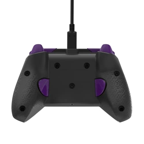 PDP Rematch Enhanced Wired Gaming Controller for Xbox Series X|S & Xbox One - color: Purple Fade, style: Controller