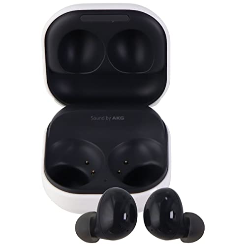 SAMSUNG Galaxy Buds2 True Wireless Earbuds Noise Cancelling Ambient Sound Bluetooth Lightweight Comfort Fit Touch Control, International Version (Graphite) (Renewed)