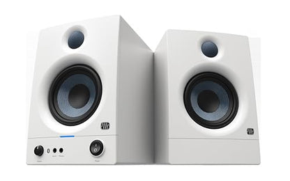 PreSonus Eris 4.5BT White 4.5-inch Media Reference Monitors with Bluetooth Wireless Technology - color: White, size: 4.5" Bluetooth