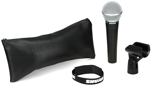 Shure SM58 Cardioid Dynamic Vocal Microphone (2-Pack)