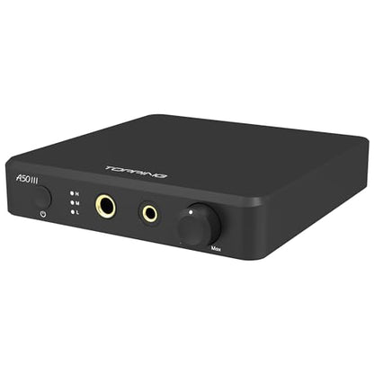 Topping A50 III Headphone Amplifier NFCA modules 12V Trigger Fantasy HPA for Desktop (Black) - color: Black