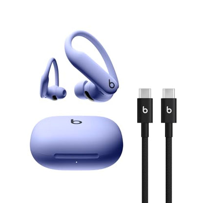 Beats Powerbeats Pro 2 - Wireless Bluetooth Earbuds with USB-C Charging Cables (1.5 m) - Hyper Purple - color: Hyper Purple, style: Powerbeats Pro 2 and USB-C Cable