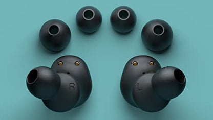 Philips T4556 True Wireless Headphones with Active Noise Canceling (ANC) and IPX4 Water Resistance, Black - color: Black