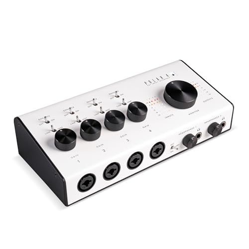 Blackstar Polar 4, 4 channel 4-in/8-out USB-C Guitar Audio Interface w/ 4 | Microphone Preamps and 2 Headphone Outputs