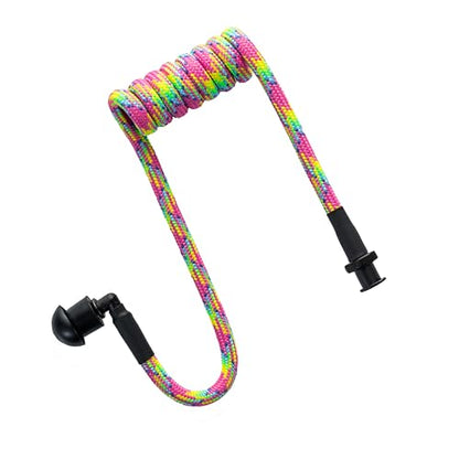 Acoustic Coil Tube Replacement for Radio Earpiece Braided Nylon - color: DF/CTB-17