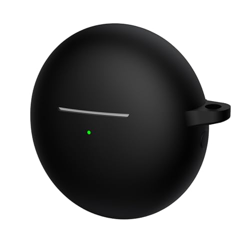 Durability Silicone Protective Cover for Wireless Earbuds with AntiScratch Design with Carrying Hook - color: green