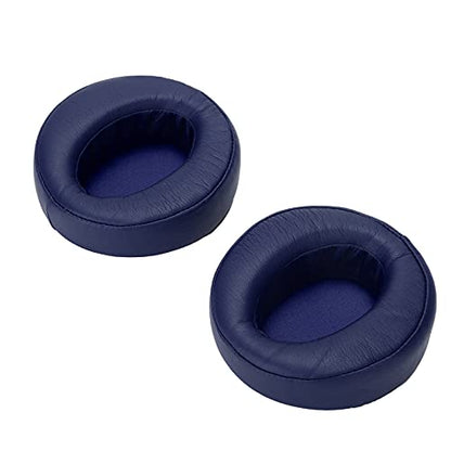 Replacement Ear Pads Cushions for Headset, Red, Soft Foam Earpads with Enhanced Bass, Comfort Fit for Headphone - color: Blue