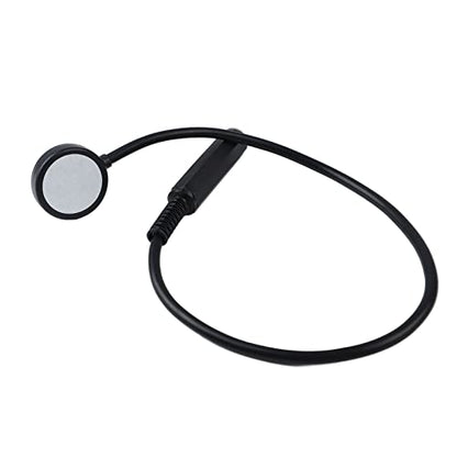 Generic Acoustic Guitar Pickup, Self Adhesive Contact Microphone Transducer with 1/4 Inch Jack for Amplifier Bass Recording Device Guitar Violin Ukulele