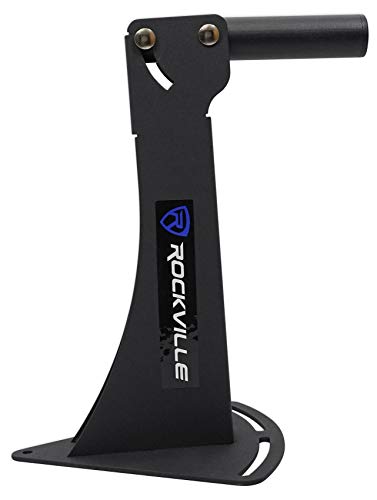 Rockville RPW20 Adjustable Wall Mount Bracket for PA Speaker Installations, Pair | Heavy Duty Steel, 110 lb Capacity Each, Horizontal and Vertical Tilt, Includes Mounting Hardware, for PA Speaker Installation - style: Tilt