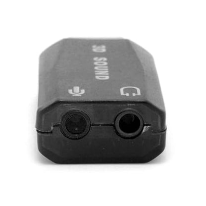 USB to 3.5mm Adapter USB 2.0 to Mic Headphone External 3D Sound Card HFR8103 Chip for PC