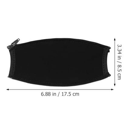 Headphone Headband Cover for Neoprene Zipper Cushion Protector Durable Headband Pad Compatible with Bose Qcii Headphones