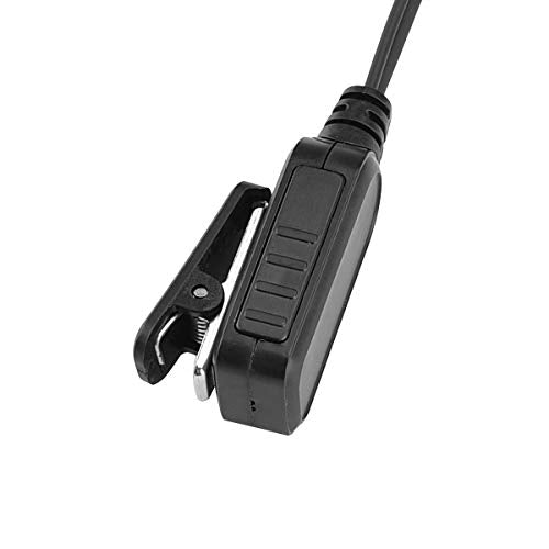 Surveillance Headset Walkie Talkie Earpiece with Mic Compatible for Kenwood BF-F8HP UV-5R UV82 TK-3160 TK-3302U-K TK-3402U16P Two Way Radio - style: C type