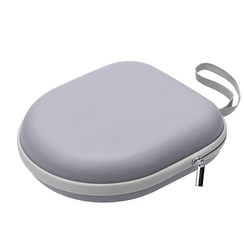 Ginsco Universal Headphone Case Compatible with JBL Tune 510BT 720BT, Sony WH-CH 720N/WH-CH520, with Bose/JBL/Soundcore Life Q20i Q30/BERIBES/TOZO/KVIDIO etc. Waterproof Carrying Case (Gray White) - color: Gray White