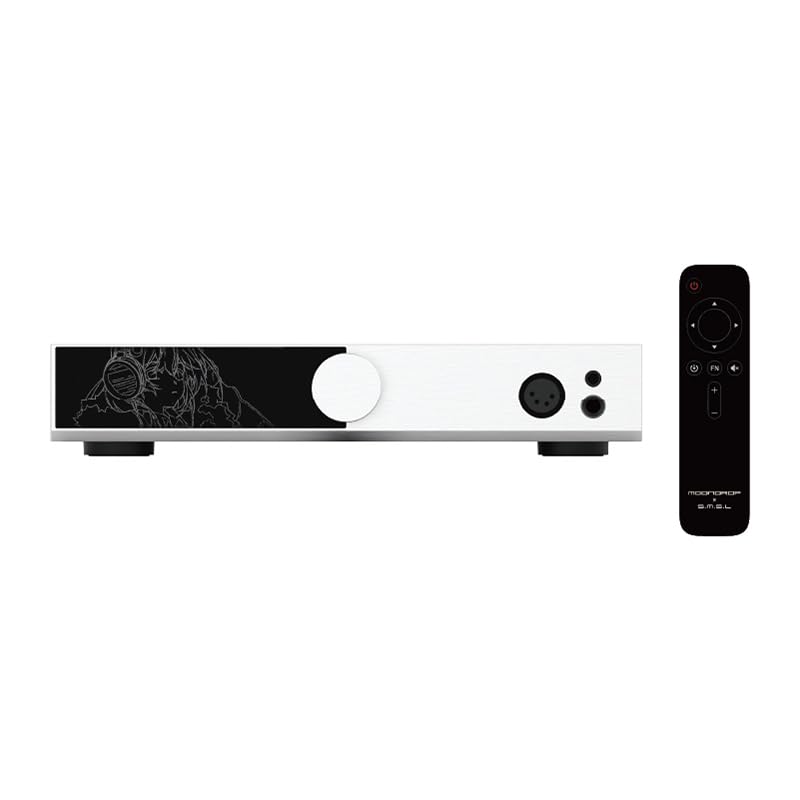 SMSL x MOONDROP DHA15 DAC/AMP Dual CS43198 DSD256 32Bit/382kHz Decoder Headphone Amplifier 4-pin XLR +4.4mm +6.35mm Earphone Jack with Remote Control