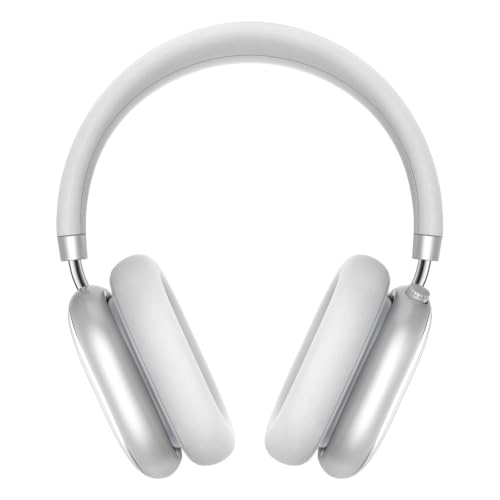 Srhythm NiceComfort 95 Hybrid Noise Cancelling Headphones Wireless | Bluetooth with Transparency,ENC,HD Sound,Slim Headphones Lightweight - color: Space Silver