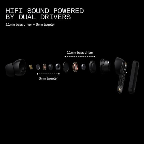 CMF Buds Pro 2 Wireless Earbuds with Smart Dial, 50dB Hybrid Noise Cancelling Earbuds Wireless Bluetooth 5.3, 11mm Bass with LDAC, 6 Hi-Res Audio Mics, 43H Playtime, Fast Charging Case, Light Grey - color: Light Grey