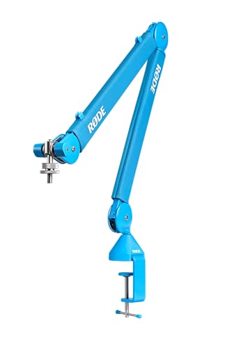 RØDE PSA1+ Professional Studio Boom Arm with Spring Damping, Blue - color: Blue, style: PSA1+