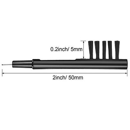 Mudder 12 Pieces Hearing Aid Cleaning Tools Kits Hearing Aid Amplifier Cleaner Brushes Accessories with Wax Loop and Magnet Gifts for Relatives and Friends