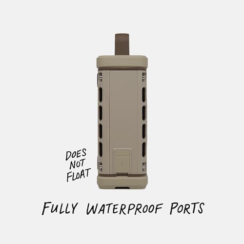 Turtlebox Ranger, Ultra-Portable Bluetooth Speaker, Waterproof, Tan - color: Tan