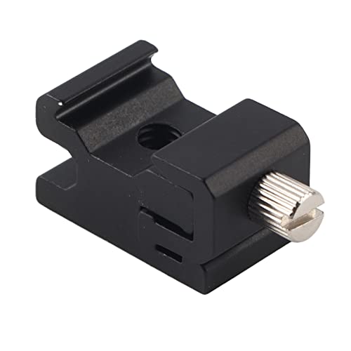 Flash Hot Shoe Mount, 1/4 Thread Screw Bracket Adapters Trigger DSLR Camera Accessories Metal Hot Shoe Flash Stand Mount Set for DSLR Camera Rig, Tripod, Microphone, LED Light