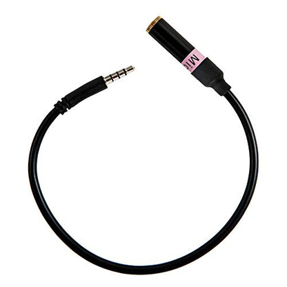 External Dynamic Mic (with Batteries) to iPhone Adapter (iPhone-Mic-Dynamic)