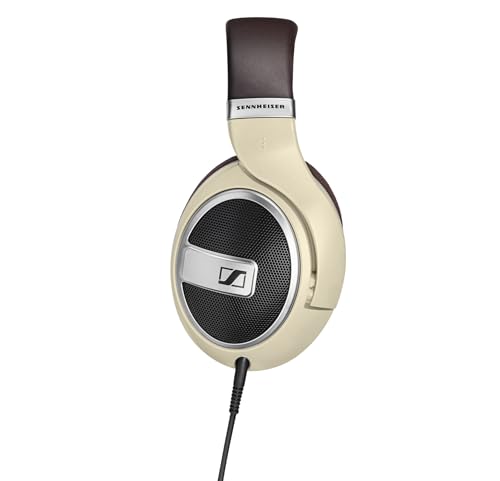 Sennheiser HD 599 Open-Back Wired Audiophile Headphones, Ivory